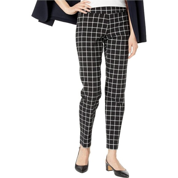 Krazy Larry Pull on Ankle Pants in Black - Picture 2 of 13